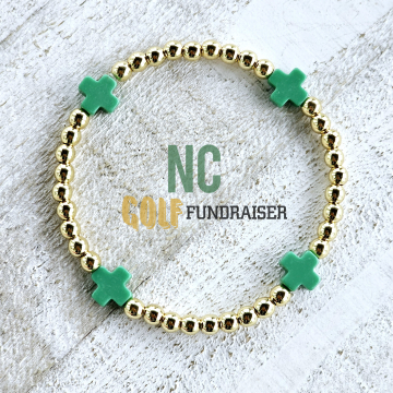 NC Green & Gold Bracelet