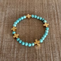 Turquoise & Daisies 