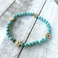 Turquoise & Daisies 