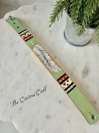 Lemon/Lime Feather Skinny