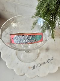 Fuchsia Feather Skinny