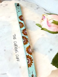 Dusty Turquoise Blooms