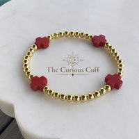 ✦ COLOR POP CROSS BRACELETS- large block cross size ✦
