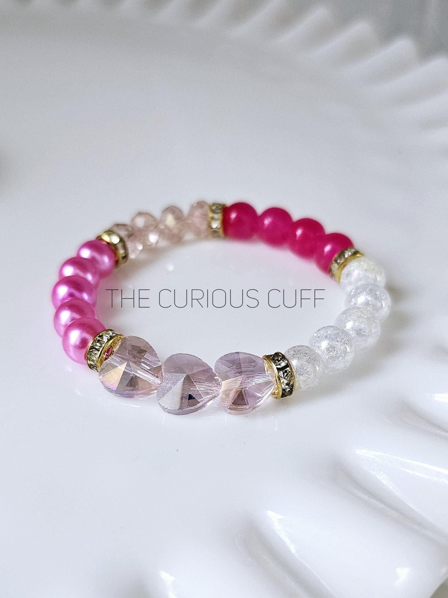 PiNkS Whites Crystal HeartS & SpArklE!