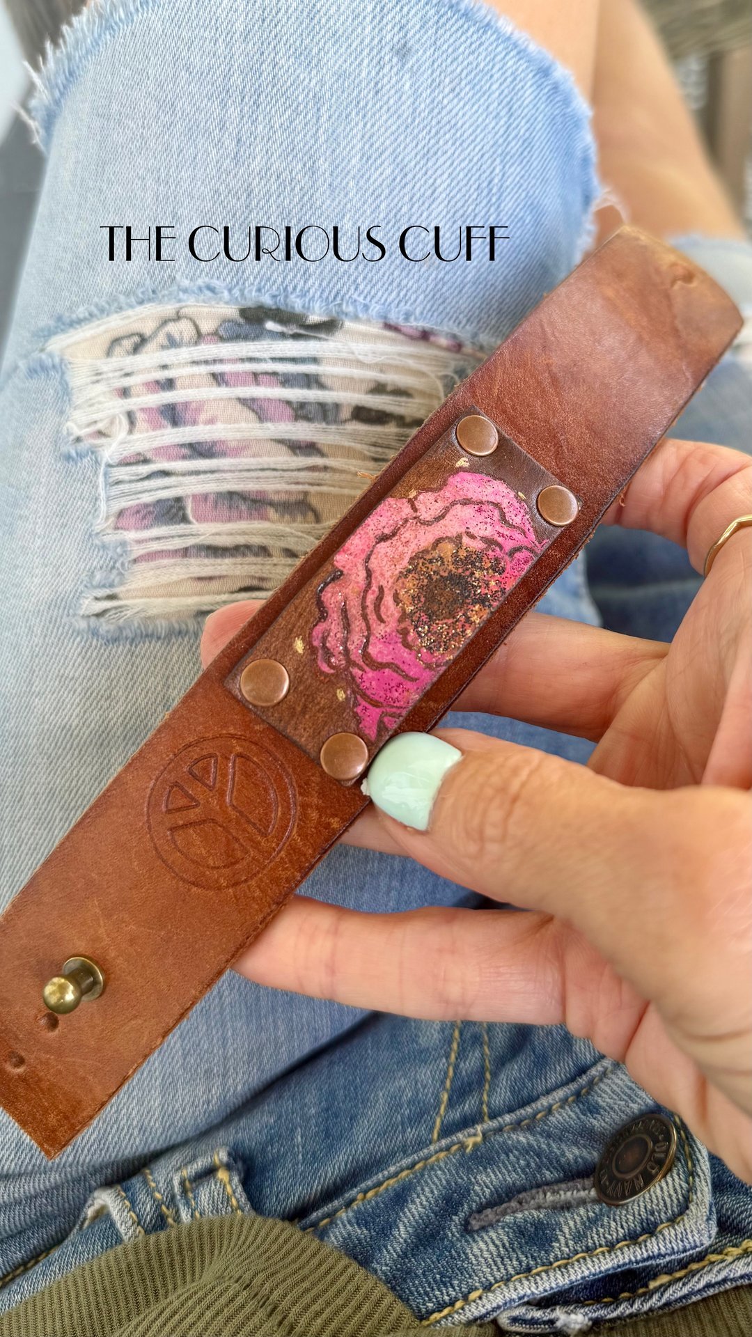 Pink Peace Posey