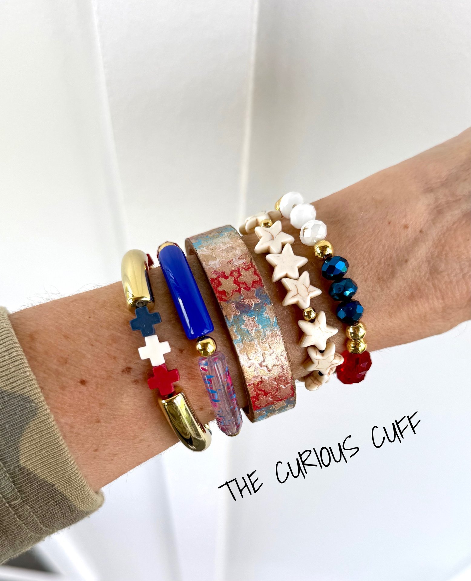 Golden Americana Cuff