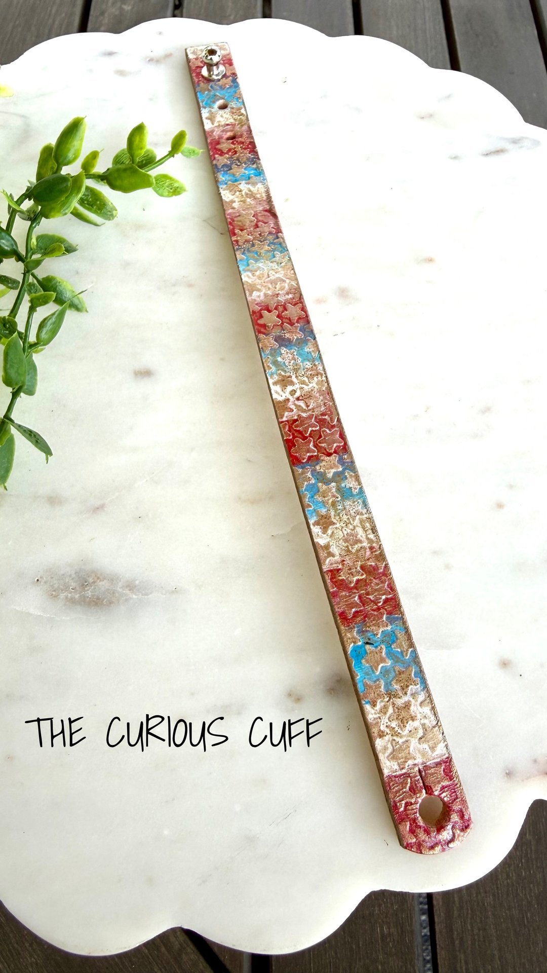 Golden Americana Cuff