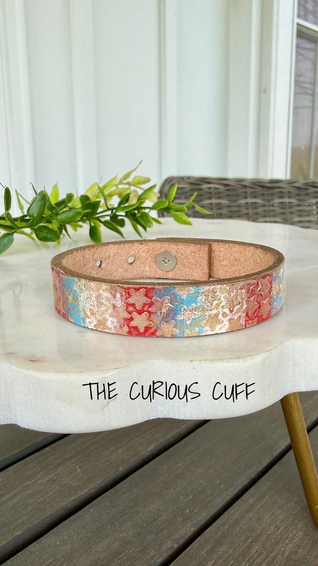 Golden Americana Cuff