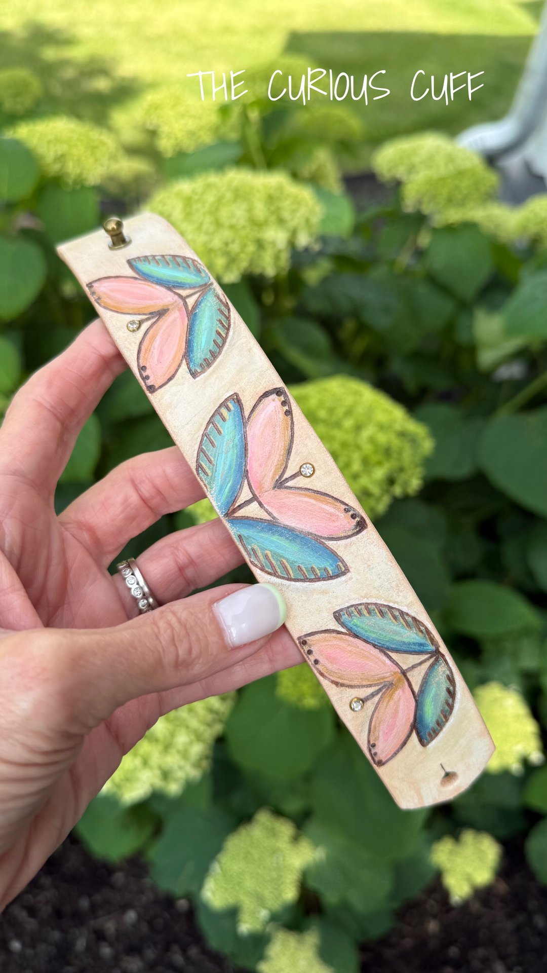 Folk Blooms Cuff