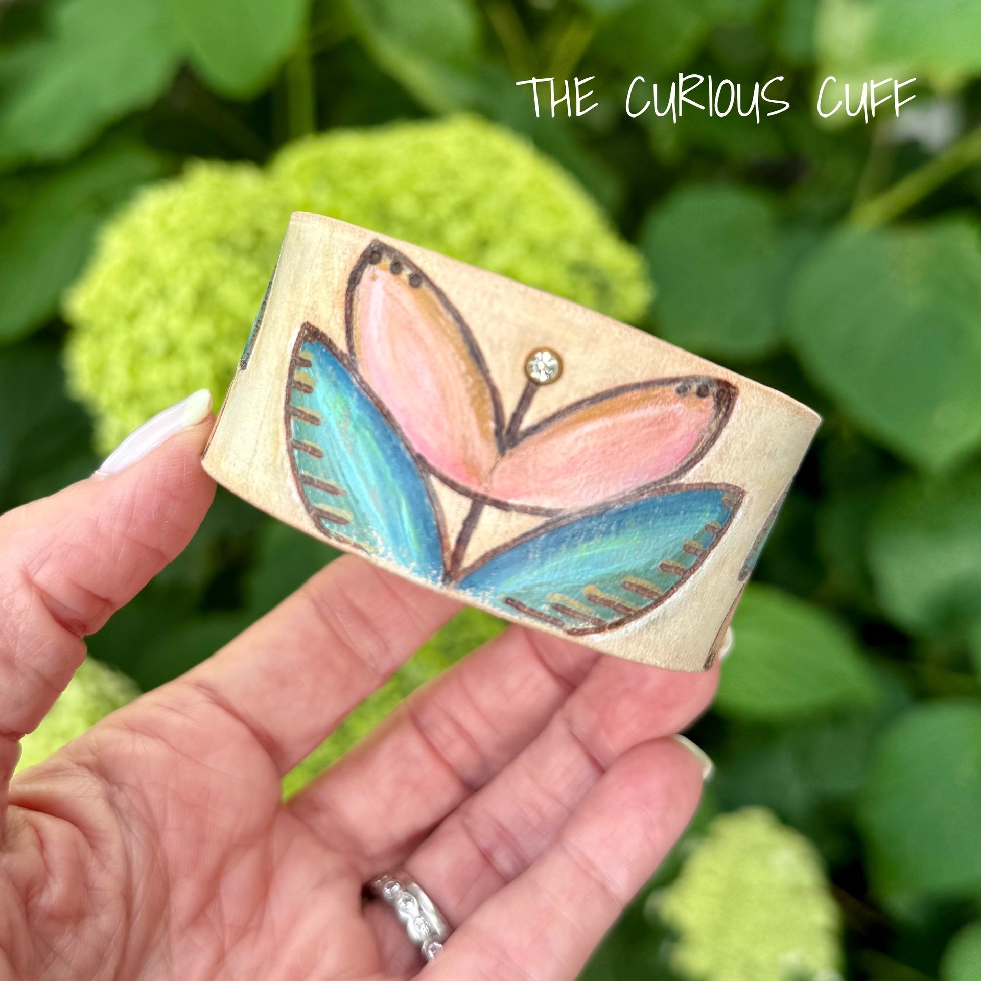 Folk Blooms Cuff