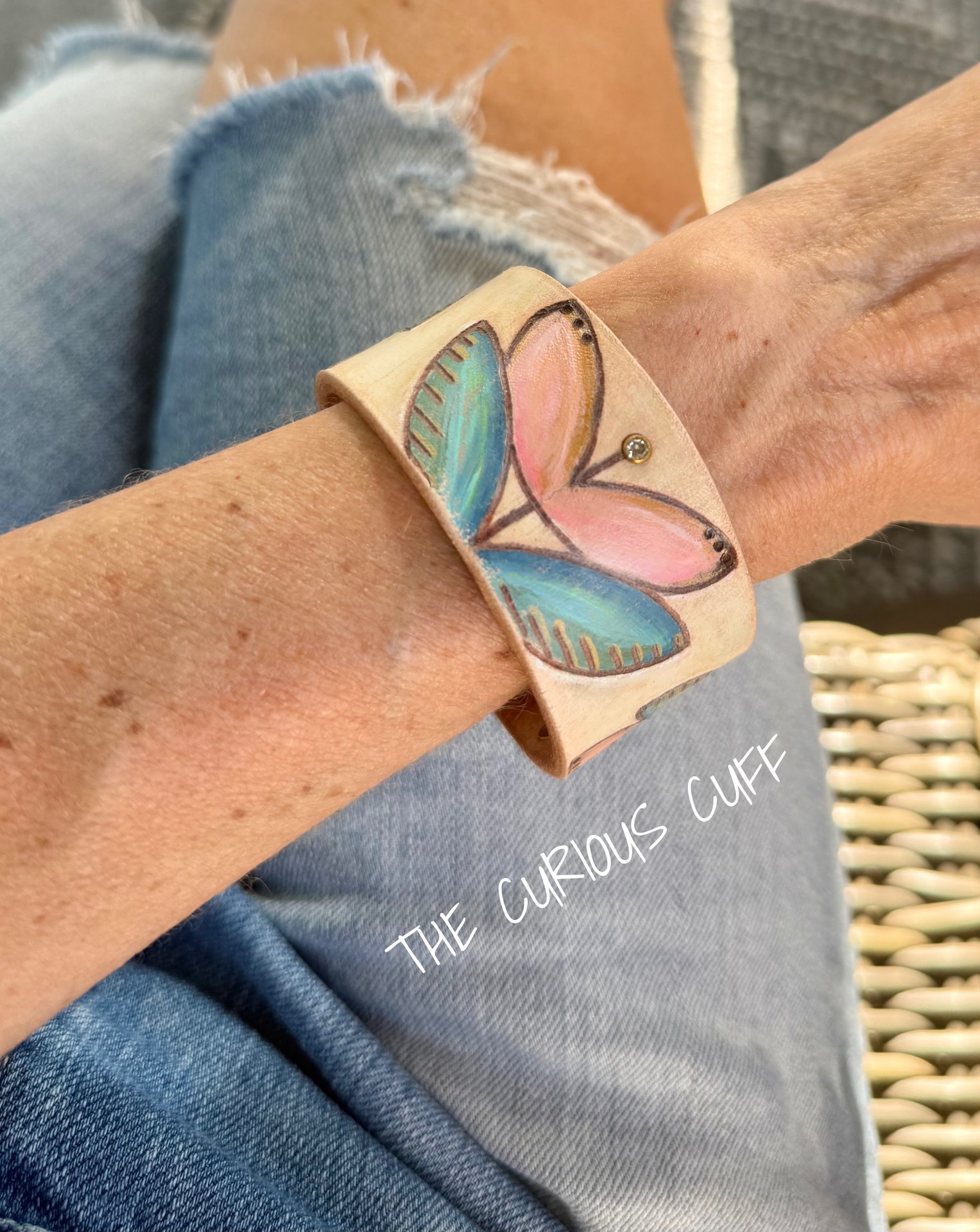 Folk Blooms Cuff