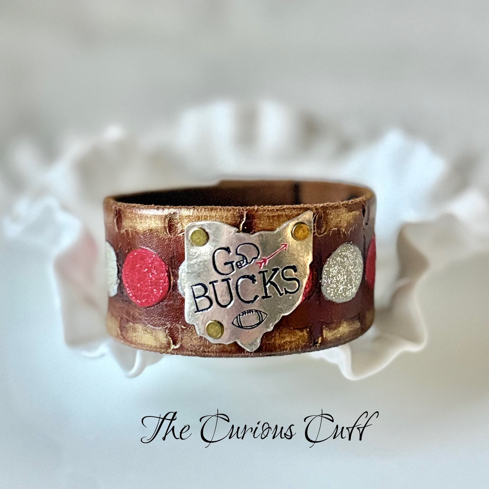 Ohio State Buckeye Cuff