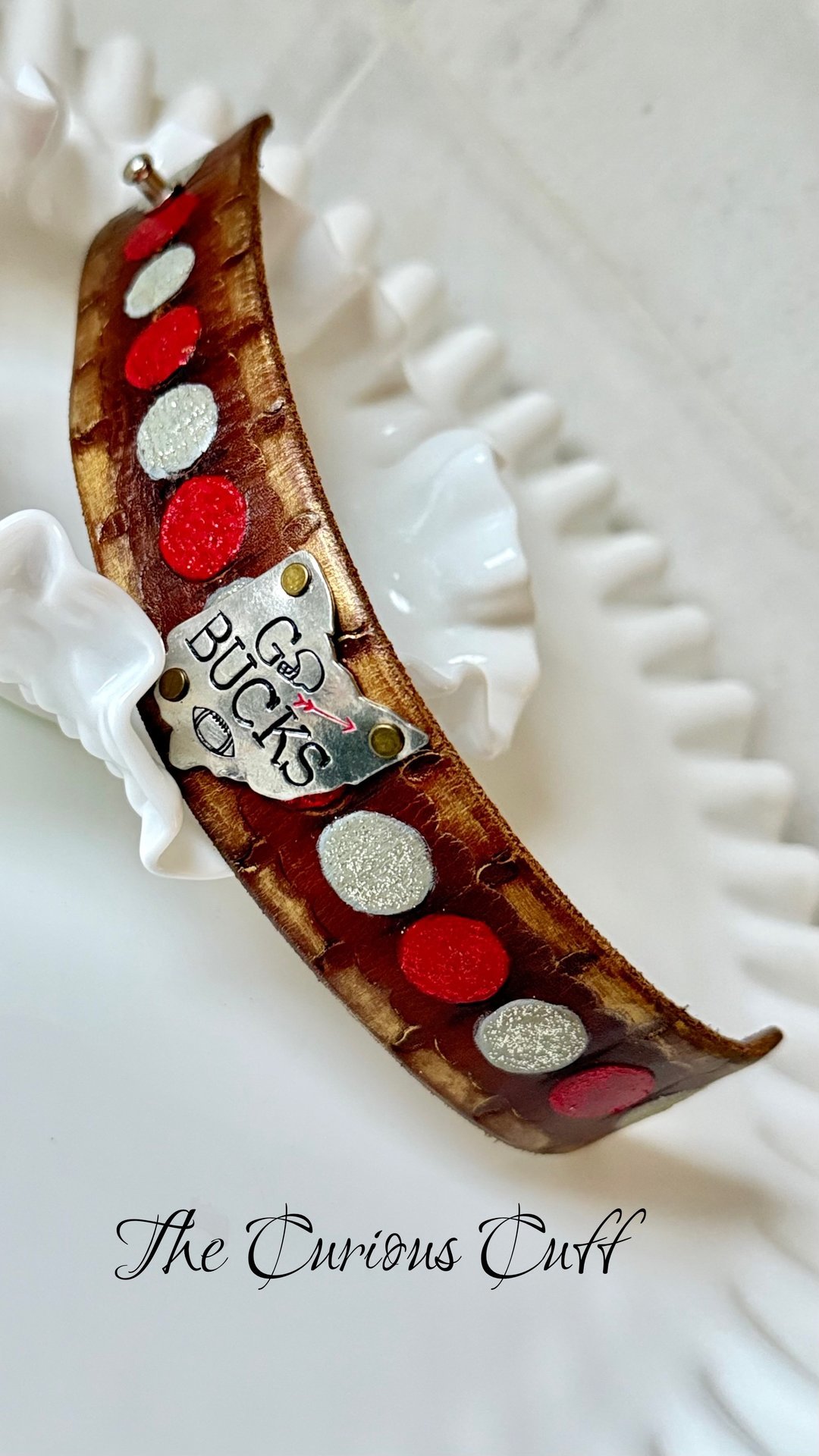 Ohio State Buckeye Cuff