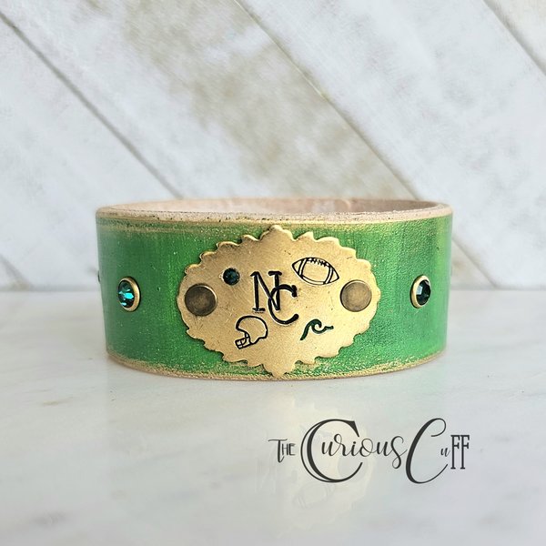 NC Greenwave Plaque Cuff