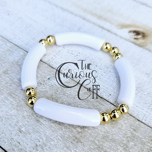 White & Gold