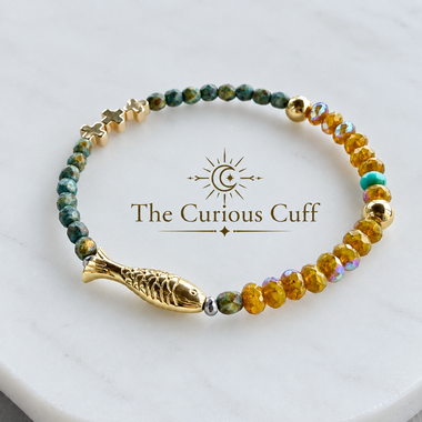 GOLDEN CATCH ✦ 24K Gold Fish Bracelet