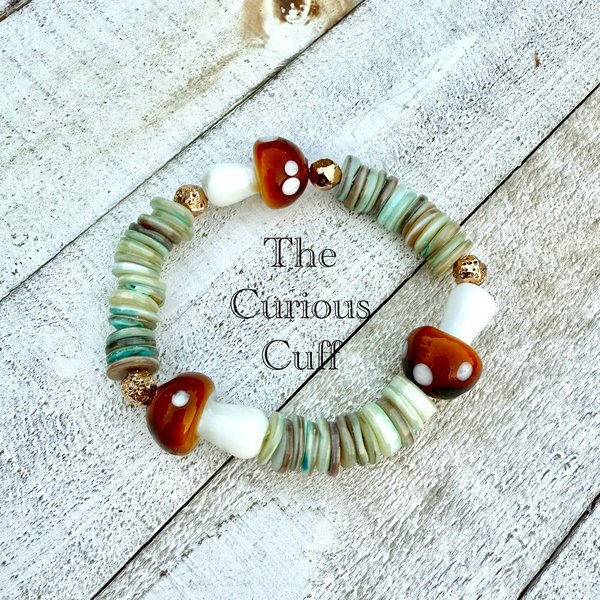 Seaside Mushroom Bracelet